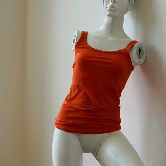 THEORY Camisole, Orange, Size: Small - Picture 4 of 4